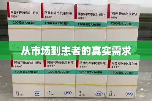 开封从市场到患者的真实需求